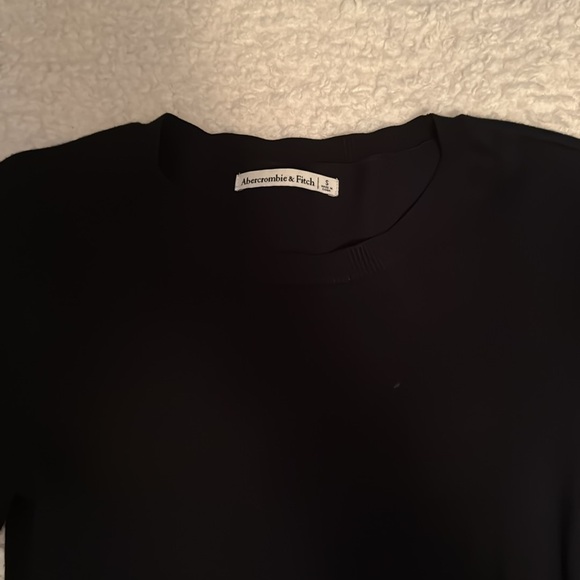 Abercrombie Black Sweater Dress - Size Small - Picture 2 of 3